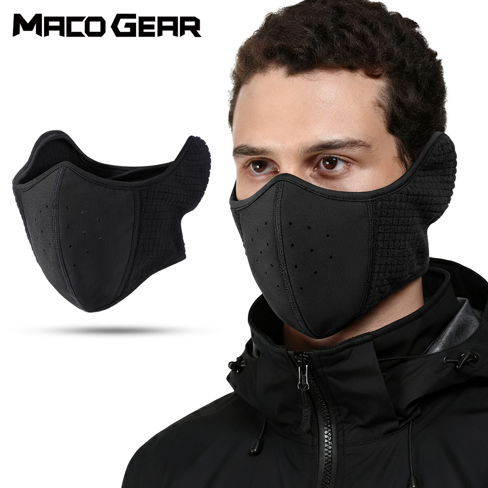 Cycling Gear Cold Weather - Rüzgar geçirmez Motosiklet Balaclava Sıcak Yarım