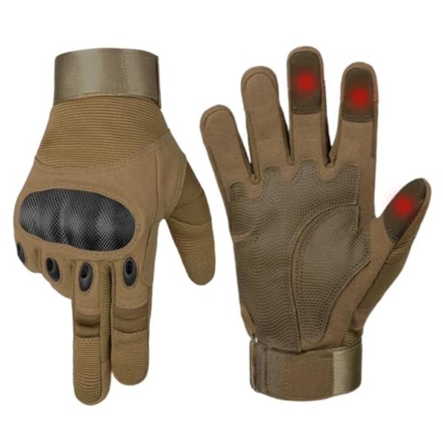 Cycling Glove - Erkekler için Kullanışlı Eldivenler, Dokunmatik Ekranlı