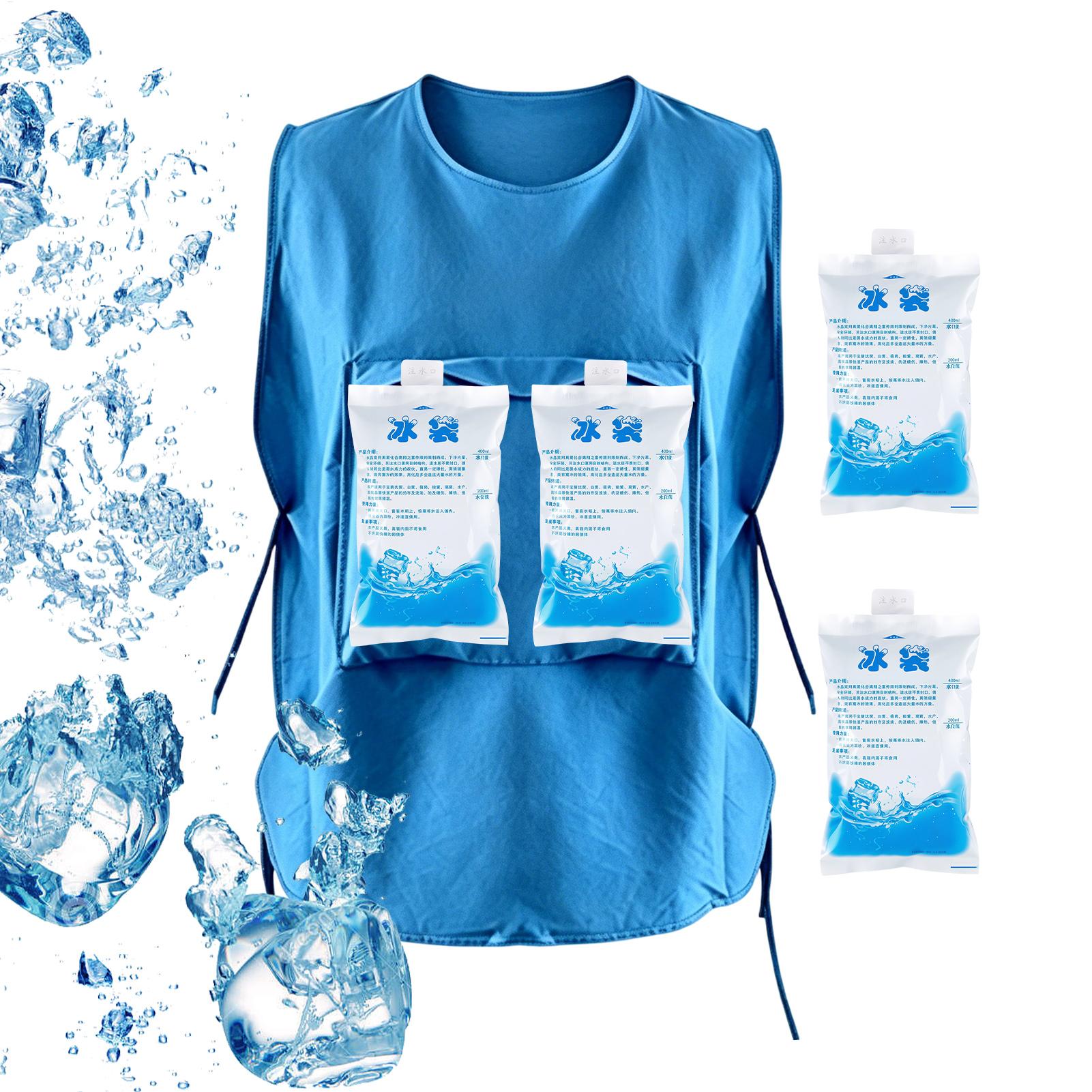 Cycling Gear Cold Weather - 4 Jel Buz Paketi Soğutucu Yelek