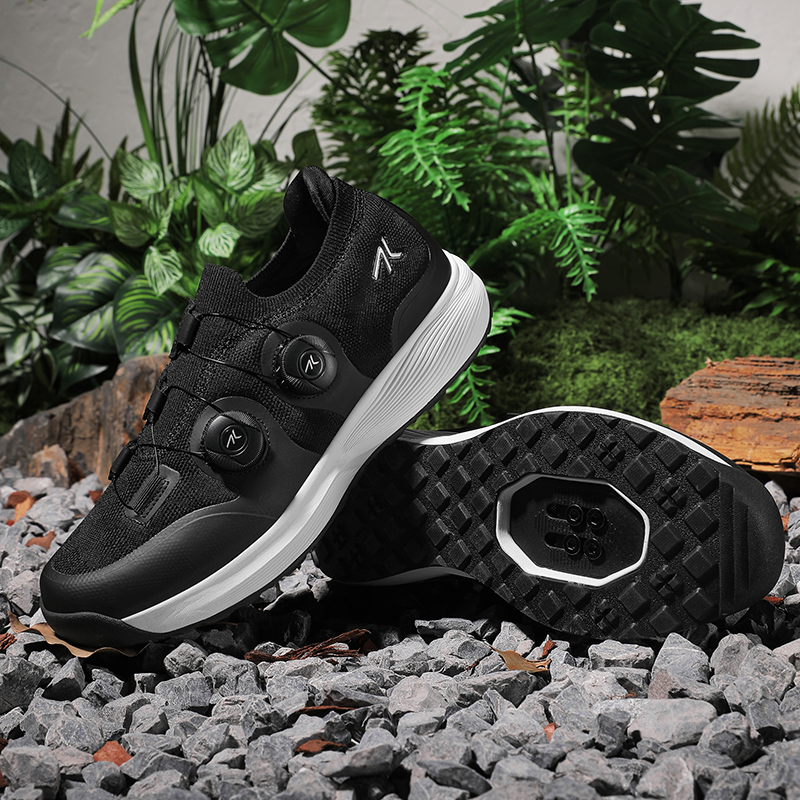 Road Bike Cleats - Erkek MTB Bisiklet Ayakkabıları Kilitli Pedallı