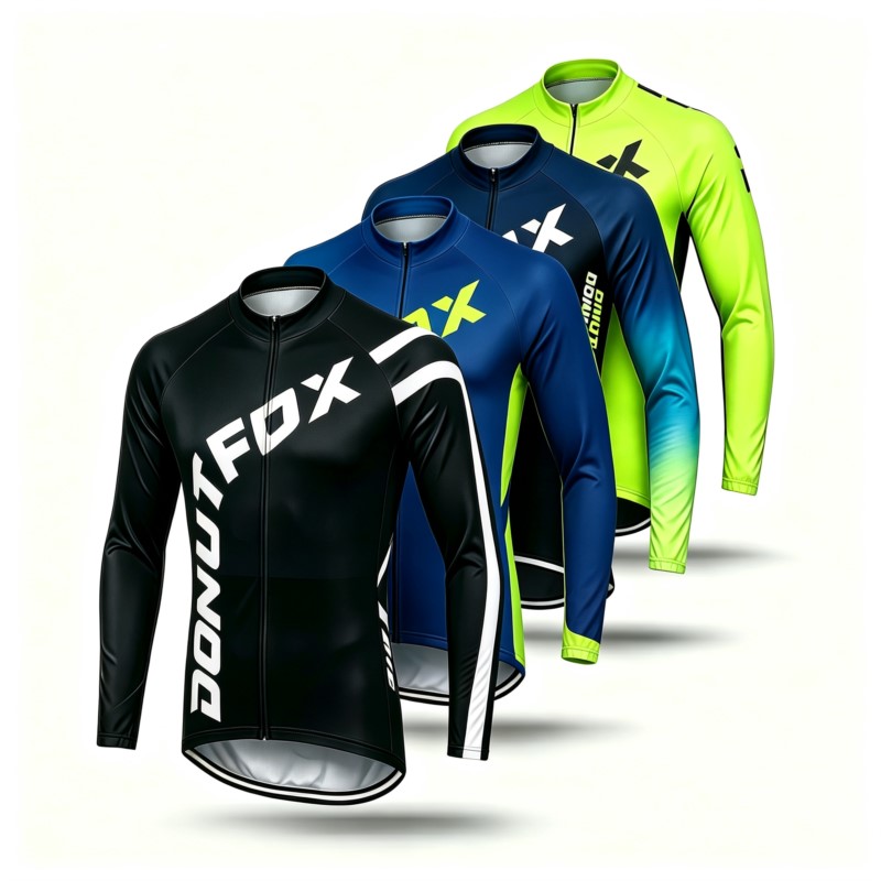 Cycling Gear Brands - Erkekler İçin Uzun Kollu MTB Forması