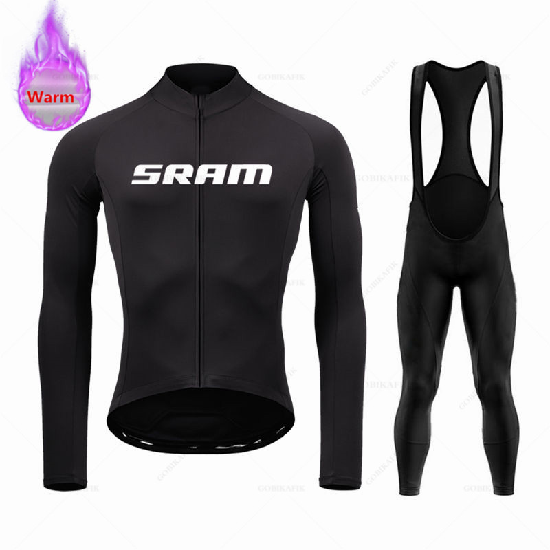 Cycling Gear Brands - Sram ekibi kış uzun kollu termal