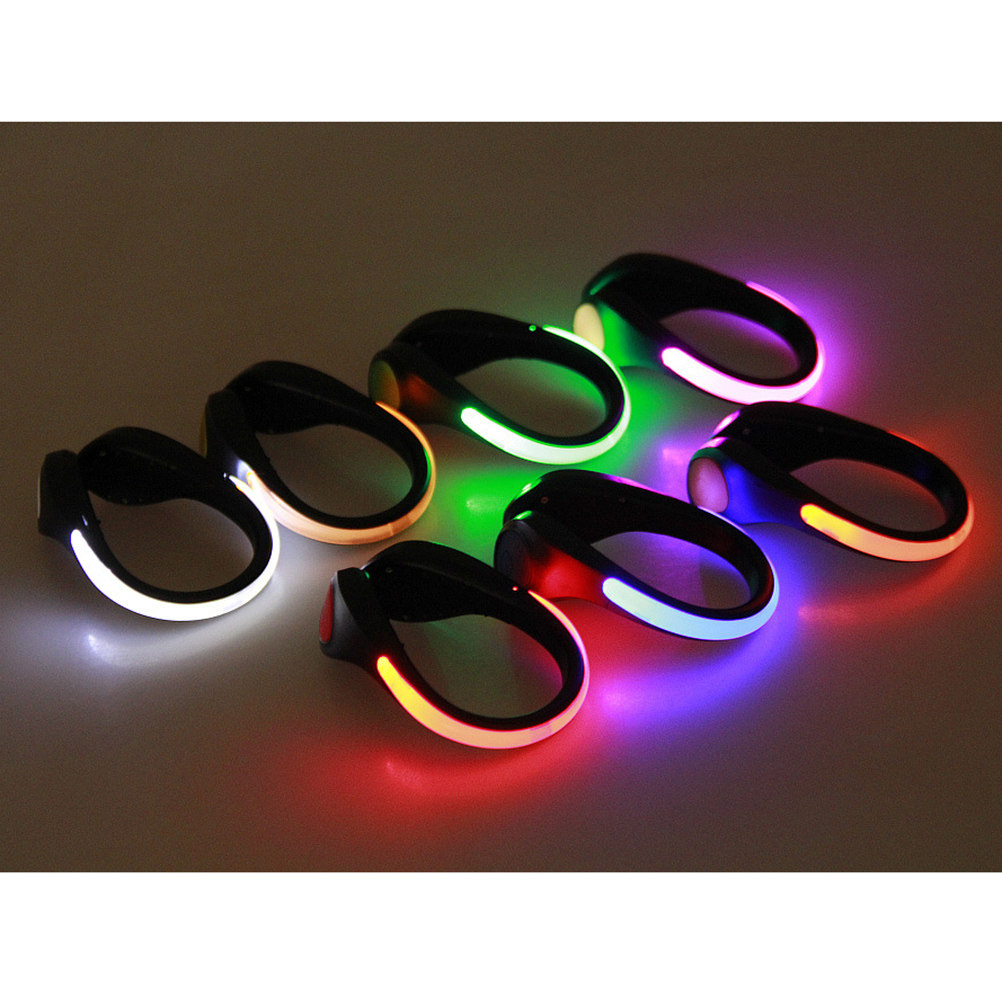 Cycling Gear Weather - 1 Adet LED Ayakkabı Işık Klipsi,